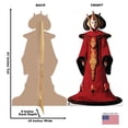 thumbnail image 2 of Cardboard People Queen Amidala Life Size Cardboard Cutout Standup - Marvels Star Wars: The Phantom Menace 25th Anniversary, 2 of 3