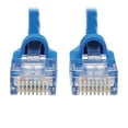 thumbnail image 3 of Tripp Lite Cat6a 10g Snagless Molded Slim UTP Ethernet Cable (RJ45 M/M), Blue, 20 Ft. - Patch Cable, Stranded - Blue, 3 of 4