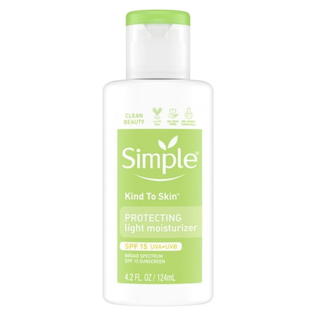 Simple Kind to Skin Facial Moisturizer Hydrating Moist Spf 15 4.2 (Best Skin Moisturizer For Women)