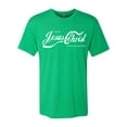 thumbnail image 2 of Wild Bobby, Enjoy Jesus Christ and Thou Shalt Never Thirst Coke Parody | Mens Inspirational/Christian Premium Tri Blend T-Shirt, Envy, Medium, 2 of 3