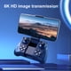 thumbnail image 3 of Modo sin cabeza drone One Button Devuelve 6 Axis Gyroscopio Quadcopter para Niños Adultos Long Range Control remoto Aviones Toy Toy Dual Cámaras 4K 2.4G Inevent EL022579-02B, 3 of 7