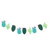 Tinksky Non-woven Fabric Cactus Party Banner Garland Banner for Tropical Party Birthday Party Festival Luau Hawaii children's party Decoration