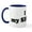 White/Navy Inside, variant on CafePress - I Love My SHORKIE Mug - 11 oz Ceramic Mug - Novelty Coffee Tea Cup