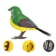 thumbnail image 5 of Pájaro electrónico de juguete, robot, pájaro, decoración del hogar, figura de juguete, sonido activado, eléctrico Verde, 5 of 9