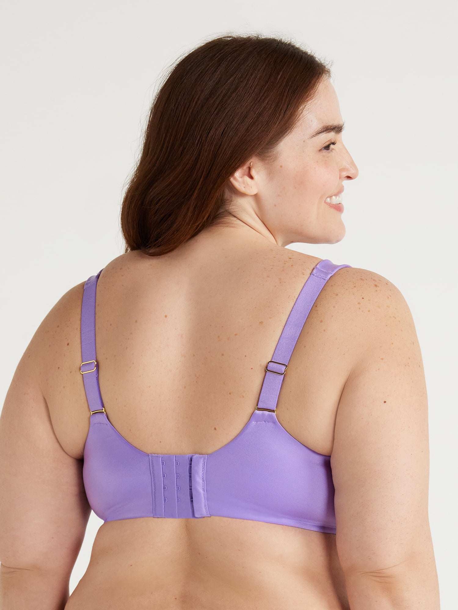 Joyspun Women's & Women's Plus Size Underwire Balconette Bra, Sizes 38DD to 46DDD