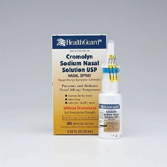 Healthguard Cromolyn Sodium Nasal Solution - .88 oz, Pack of 4