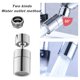 thumbnail image 5 of Aireador para grifo Toega giratorio 360° de doble flujo, cromo, 5 of 7