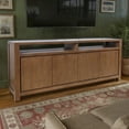 thumbnail image 4 of Jofran 80" Modern Transitional Media Console TV Stand with Four-Door Cabinet Storage, 4 of 10
