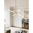 thumbnail image 7 of AFX  Rusnak 30" LED Pendant Light Satin Brass, 7 of 7