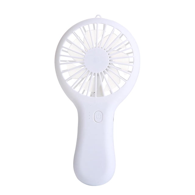 Mini Ventilador De Refrigeración Portátil Eléctrico Personal Para Exteriores, Recargable Por USB, Blanco Sunnimix Ventilador de escritorio portátil