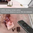 thumbnail image 6 of 2.4G with USB Voice Input for Smart TV Android HTPC PC Projector Black, 6 of 7