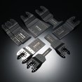 thumbnail image 2 of Amdohai 42pcs Wood Oscillating Multi Tool Quick Release Saw Web Reciprocating Saw Webs for Fein, 2 of 8