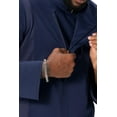 thumbnail image 2 of Chaqueta de chef Chef Works Hartford Cool Vent, azul marino, talla grande, 2 of 3