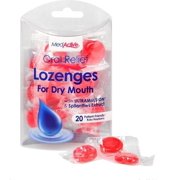 MedActive Oral Relief Lozenges, Raspberry 20 ea (Pack of 3)