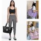thumbnail image 2 of Large Capacity Folding Travel Bag, Nylon Expandable Weekender Luggage Tote Bag For portable Travel, 2 of 5