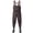Coffee, variant on Fishing Chest Waders with Boots for Men/ Women, 3-ply Nylon/PVC Waders Chest Wader with Boots for Fly Fishing Lightweight Coffee