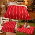 thumbnail image 7 of Eoozwa Christmas Ornaments Flannel Throw Blanket All Season Using Ultra Soft Fuzzy Plush Cozy Non-shedding Blanket for Couch Sofa Bed Camping, Ideal Gift for Adults, 7 of 7