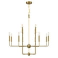 thumbnail image 5 of Avondale 12-Light Chandelier in Warm Brass, 5 of 6