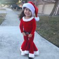 thumbnail image 5 of Gelikeya Christmas Baby Clothes for Boys Girls Long Sleeve Santa Reindeer Outfit Rompers Bodysuit Christmas Clothes (A01 Red, 3-4 Years), 5 of 8