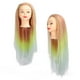 thumbnail image 1 of Cabeza de maniquí peluca degradada segura práctica de peinado de cabeza de muñeca de peluquería para peluquería para peluquería ANGGREK Otros, 1 of 8