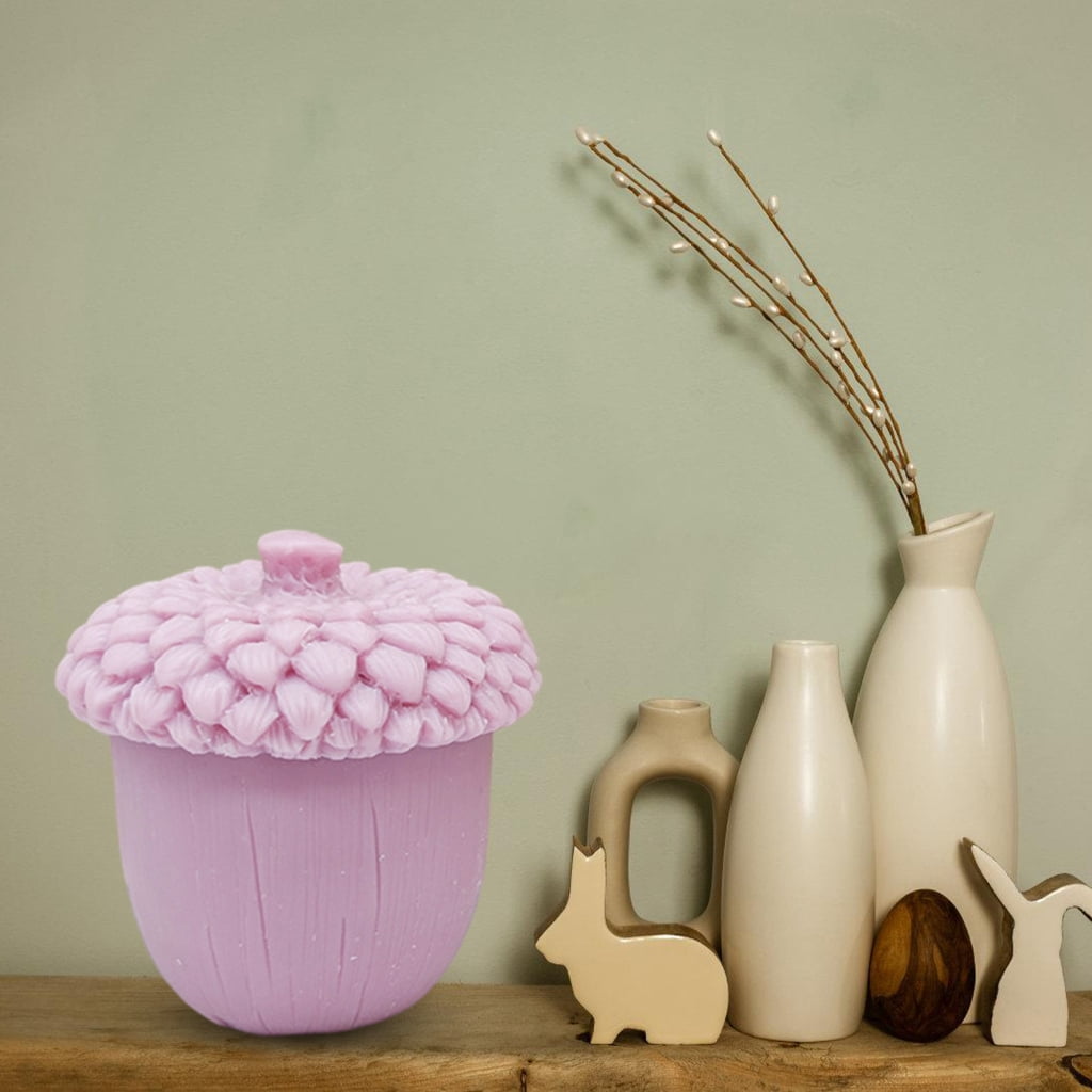 Geemin Silicone Mould Pinecone Casting Mould Handmade Candle Molds Epoxy Resin Molds