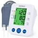 thumbnail image 1 of Monitor de presión arterial automático y preciso para brazo, pantalla LCD portátil, funciona con batería, brazalete ajustable y bolsa de almacenamiento, color blanco., 1 of 5