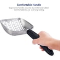 thumbnail image 3 of RUseeN Cat Litter Scoop Stainless Steel Mesh Scooper Long Handle Deep Shovel Non-Stick Coated Metal Litter Scoop for Litter Box Kitten Pooper Lifter Large 13.7 inch, 3 of 7