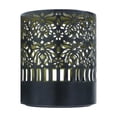 thumbnail image 2 of Summercome Solar Mandala Lights Outdoor Wall, Seven-Color Changing Solar Peony Projector Light, Outdoor Waterproof Metal Fence Lights for Garden Post Patio Backyard Yard Decor, 2 of 7