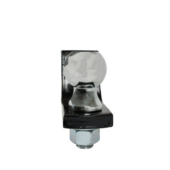 Buyers Support à Bille d'Attelage de Remorque 1803308 pour Récepteur de 2 Pouces; Poids Brut de Remorque de 6000 Livres; Chute Fixe de 2 Pouces/hausse de 3/4 Pouces; Non Pivotant; Non Extensible; Corps Tubulaire de 8 Pouces; Trou à Bille d'Attelage de 1 Pouce