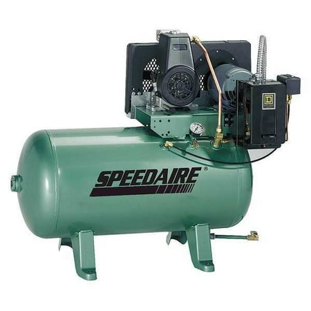 Speedaire Electric Air Compressor, 1.5 hp, 1 Stage 5Z699