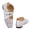 White, variant on Mesh Ballet Flats Shoes for Women Mesh Lace Floral Mary Jane Square Toe Dress Shoes for Work Office Walking Casual Black 7