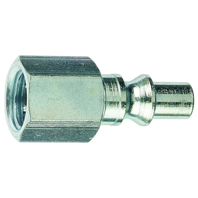 Enchufe Plews Tru-Flate 12-335 de acero, 1/4 pulgadas, FNPT