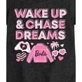 thumbnail image 3 of Barbie - Wake Up And Chase Dreams - Girls Fitted Short Sleeve Graphic T-Shirt, 3 of 5