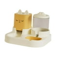 thumbnail image 2 of Alimentador automático para mascotas, comedero para comida, resistente, fácil de limpiar, bebedero para gatos, contenedor de comida, dispensador de, 2 of 8