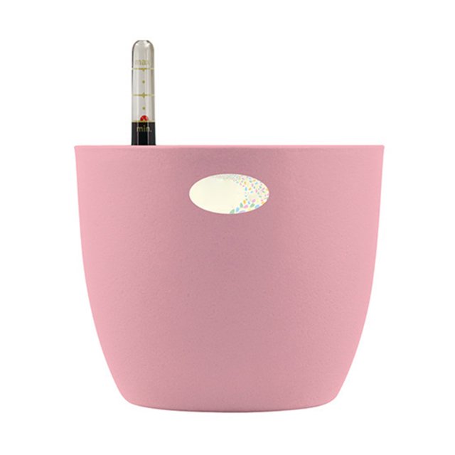 CAROOTU Planter Flower Pot with Water Level Indicator Modern Style Automatic Self Watered