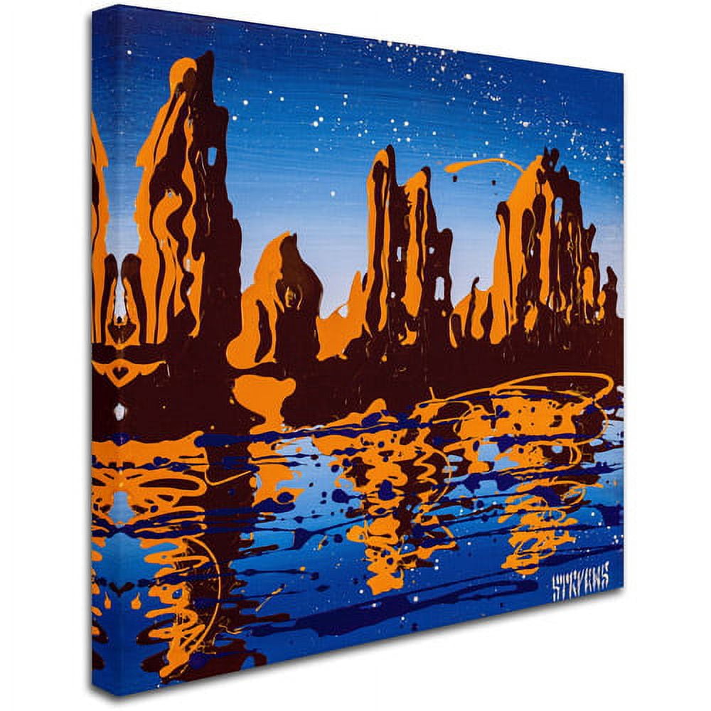 Trademark Fine Art "Lake Powell 02" Canvas Art by Roderick Stevens