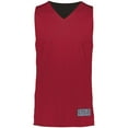 thumbnail image 1 of ASI 161.406.2XL Adulte Tricot Maille 2.0 Réversible Jersey & 44; Écarlate & Noir - 2XL, 1 of 6