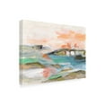 thumbnail image 4 of Canvas Wall Art - Melissa Wang 'Dawn Breaking III' Wall Art for Living Room, Bedroom, or Office Décor by Trademark Fine Art - 47 x 35 Inches, 4 of 4