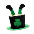 thumbnail image 5 of yotijay ST Patrick's Day Hat Men Women Decor Headwear Green Top Hat for Holiday Carnival, 5 of 9
