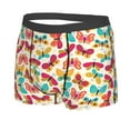 thumbnail image 2 of Daiia Colorful Butterflies Men's Underwear Boxer Briefs, Cotton Stretch Moisture-Wicking Underwear-XX-Large, 2 of 9