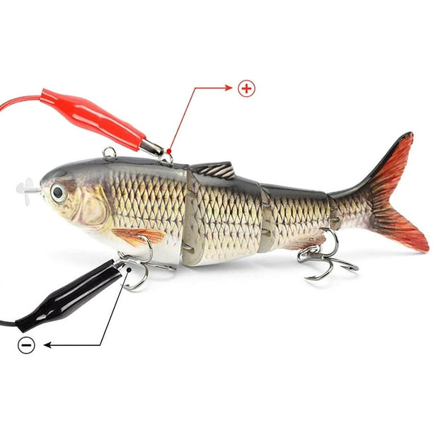 KSCD Fishing Lures，Robotic Fishing Lure，Self Swimming Fishing Lures，Segmented  Multi Jointed Swimbaits ，Fishing Lures Kit 