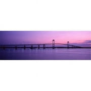Panoramic Images PPI29984 Newport Bridge Newport Ri Poster Print by Panoramic Images, 37 x 12