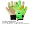 thumbnail image 7 of Tnobhg 1 Pair Soccer Goalie Goalkeeper Gloves with Strong Grip Palms Breathable Impact Resistant Children Football Gloves Sports Supplies, 7 of 7