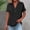Tops-99Black, variant on Gamivast Womens Linen Shirts V-Neck Loose Fit Tunic Tops Soft Lightweight Button Detail Short Sleeve Blouse Casual Daily Weekend Holiday Wear