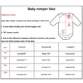 thumbnail image 2 of Mono de algodón rojo con estampado navideño para bebé, mono unisex de manga larga para niño y niña, ropa para niño pequeño, 2 of 5