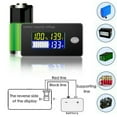 thumbnail image 1 of Lefu Indicateur d'Affichage de Capacité de Batterie LCD Numérique 12V, 1 of 9