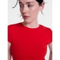 thumbnail image 4 of Scenario Women's and Women's Plus Tee with Short Cap Sleeves, Sizes XS-4X, 4 of 5