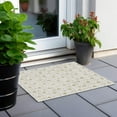 thumbnail image 6 of Addison Rugs Chantille Indoor/Outdoor Transitional Geometric Gold Washable Rectangle Rug, 1'8" x 2'6", 6 of 6