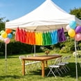 thumbnail image 4 of Colorful Paper Tassel Garland - 5 Color Options | 32 x 24cm (12.6 x 9.4in) | Perfect for Birthday, Baby Shower, Wedding Decor, 4 of 6
