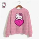 thumbnail image 5 of Sudadera con capucha de HELLO KITTY para mujer, ropa de calle con estampado de manga larga, estilo Harajuku, para otoño, 5 of 5